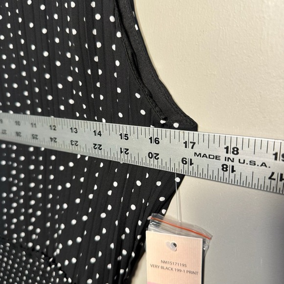 Nanette Lepore Sleeveless Polka Dot Dress sz 10 Classy Preppy Sophisticated NWT - Picture 11 of 13